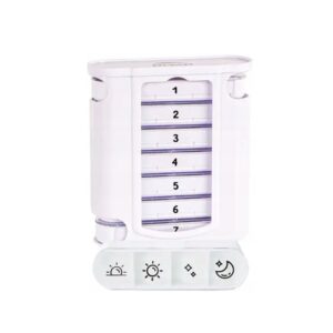 Pojemnik na lekarstwa tygodniowy - stojąca kasetka